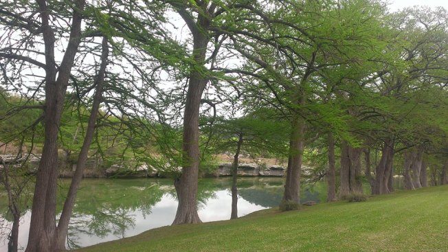 Blanco River in Wimberley, Texas